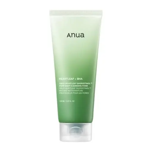 ANUA HEARTLEAF+BHA CLEANSING FOAM 150ML 