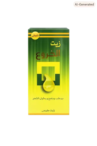 AL-KHARWAA OIL HELPS MOISTURIZE, SHINES AND LENGTHENS THE HAIR 125ML