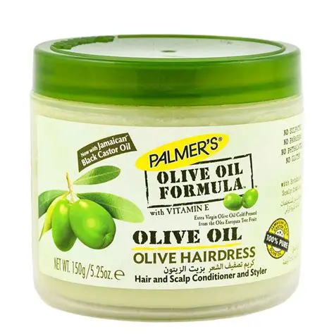PALMERS OLIVE OIL FORMULA WITH VITAMIN E OLIVE HAIRDRESS HAIR AND SCALP CONDITIONER AND STYLER 150G