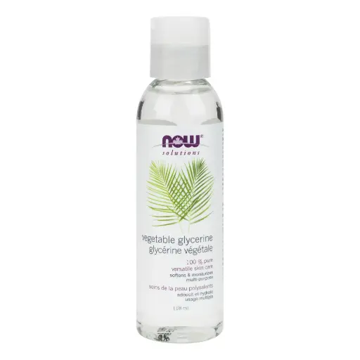 NOW SO LUTIONS VEGETABLE GLYCERIN PURE VERSATILE SKIN CARE 118ML